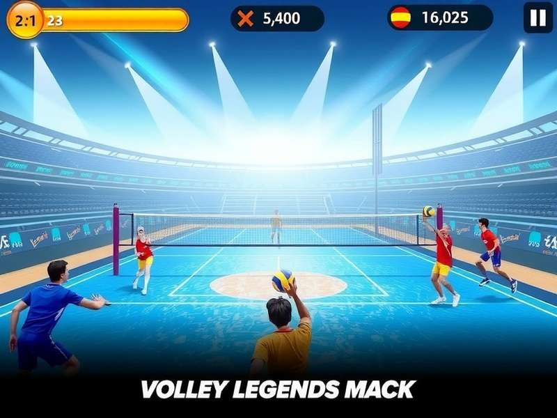 Volley Legend Tamil Game Screenshot